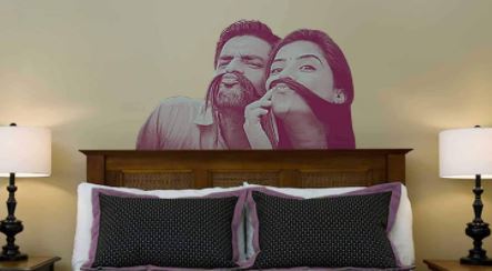 romantic wall sticker for valentine day decor